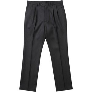 Lauren Ralph Lauren Mens 100% Wool Pinstripe Pleated Cuffed Dress Pants 38x30